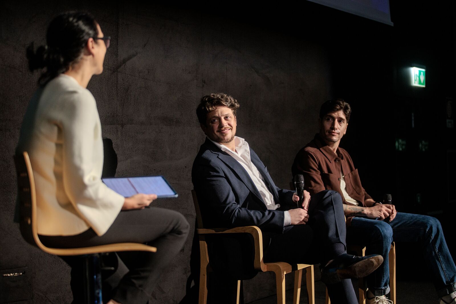 From left to right: Greta Maiocchi, Daniel Graditi and Cristobal Bragagnolo